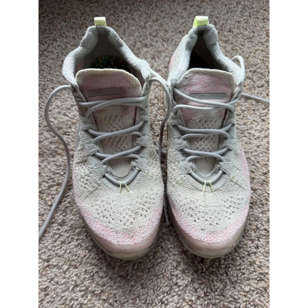 Nike Air VaporMax 2023 Flyknit Womens 8.5 Pure Platinum Pink DV6840-005